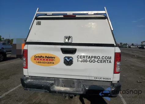 2021 Ram 1500 Tradesman z USA, uszkodzony, nr VIN 1C6SRECG2MN609921